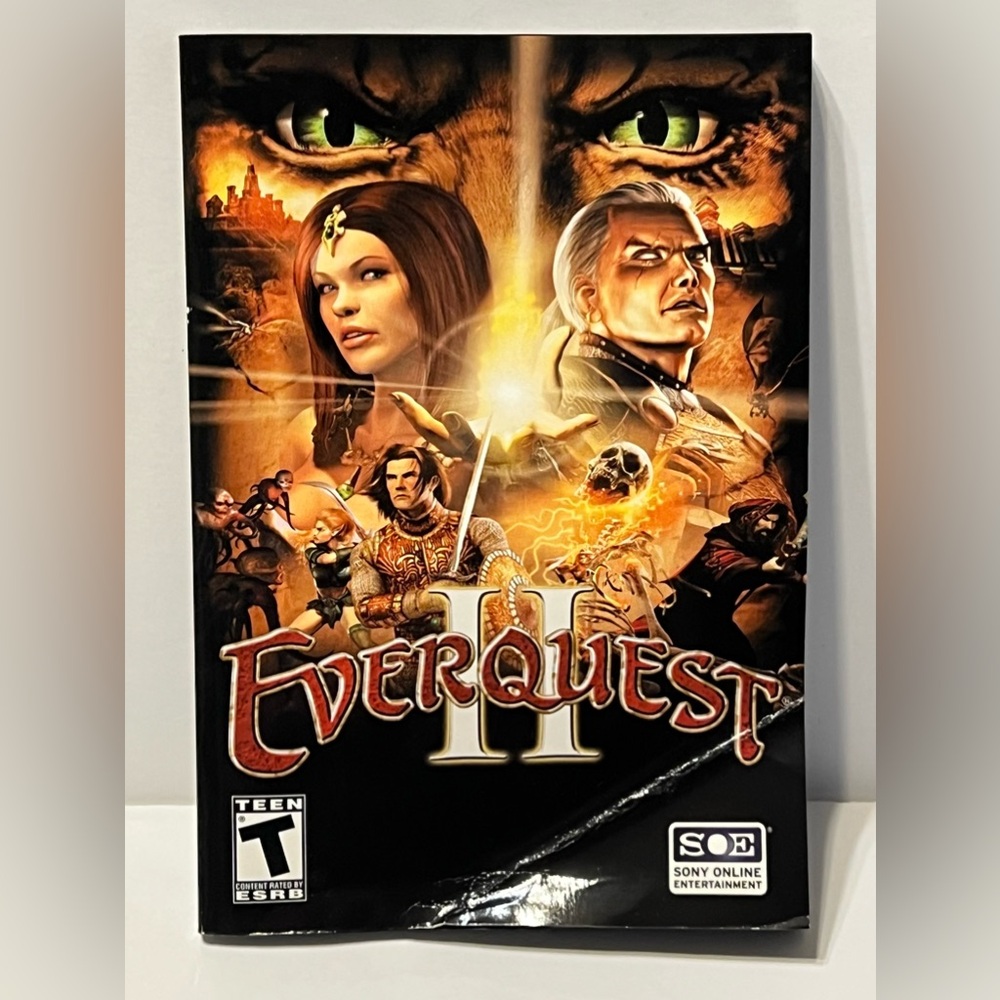 EverQuest II PC Game - Big Box With Poster And Map -Two Disc - Picture 10 of 14
